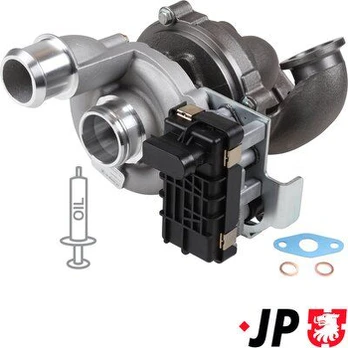 JP GROUP 1517401600 Kompresorius, įkrovimo sistema