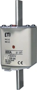 ETI NH3C GG Įdėklas 160A/500V