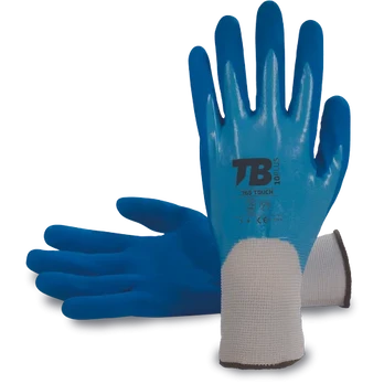 Nitrilu aplietos pirštinės darbui TB 765 TOUCH