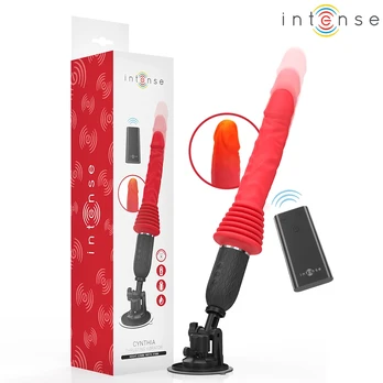 INTENSE Cynthia Thrusting Silicone Device with Remote & Heating 31cm