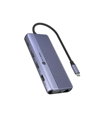 Dockingstation Icy Box 12-in-1 USB 3.2 Gen 1 Type-C
