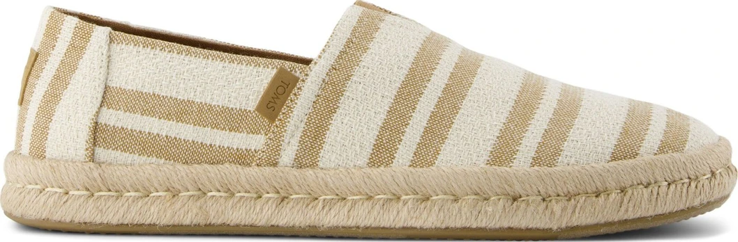 TOMS TOFFEE BEACH STRIPE 10021900 Tan - 42