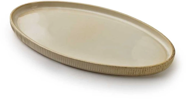 Mondex BASIC NATURE Półmisek owalny 31x18cm