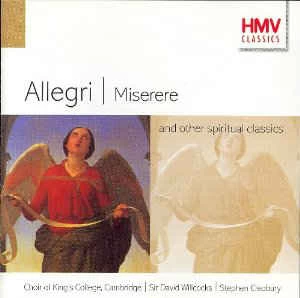 CD Allegri* - Miserere And Other Spiritual Classics