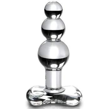 Icicles No. 47 Clear stiklinis dildo