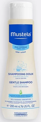 Šampūnas Mustela Gentle Shampoo, 200 ml