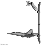 Laikiklis NEOMOUNTS WALL MOUNTED SIT-STAND WORKSTATION (SCREEN, KEYBOARD & MOUSE) kaina