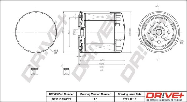 Kuro filtras Dr!ve+ DP1110.13.0029