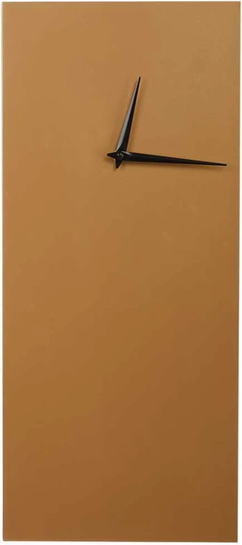 Beliani Laikrodis ścienny POMBAL 22 cm Metal Auksinis