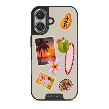 Sun Chaser - iPhone 16 Plus Case, Elite Dark (MagSafe) / Silver