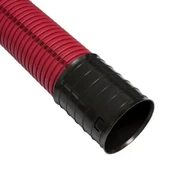 PIPE CORRUGATED DOUBLE WALL D75 750N 6M kaina