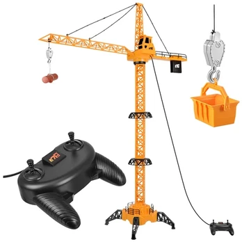 Marka Niezdefiniowana - Remote controlled crane/lift 128cm