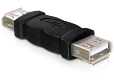 DELOCK Adapter USB A/A Bu/Bu | 65012 kaina