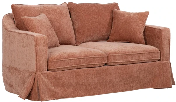 Dvivietė sofa „SIENNA“, oranžinė