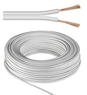Kabelis głośnikowy Goobay 2x1,5mm CU miedź 10m balta