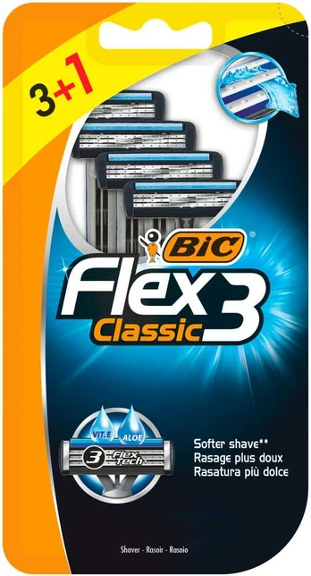 BIC Maszynka do golenia BIC Flex 3 Clas.Blister3+1