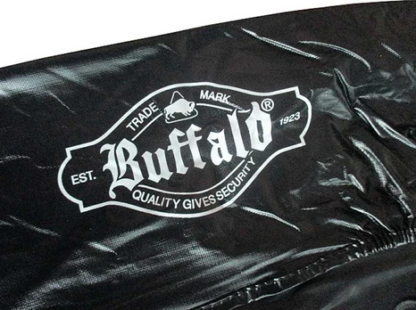 Pulo stalo uždangalas Buffalo, juodas, 250cm