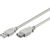 Kabelis USB Goobay USB-A - USB-A 3 m Baltas (50961)
