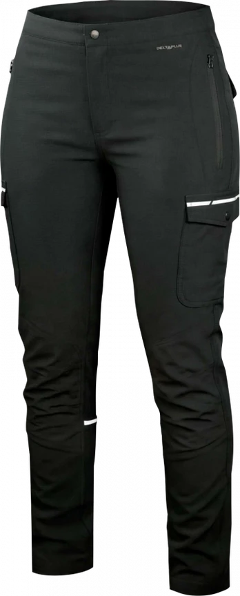 Work pants Gloria 4-way stretch, women, black L, Delta Plus