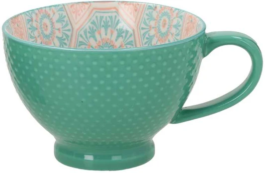 Puodelis SEREN H7,7cm 355ml, turkio spalvos