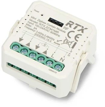 Tuya – įmontuotas roletų valdiklis ZigBee – Android/iOS programa – RTX ZCM1MR