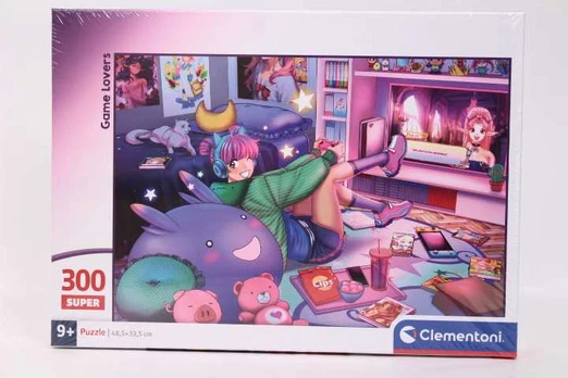 Clementoni CLE puzzle 300 Super Game lovers 21722