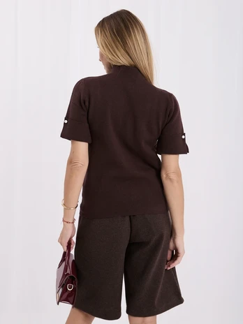 Italy Moda Sweter-IR-SW-QF9286.69-ruda