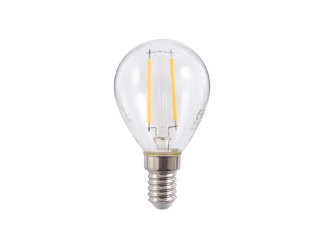 LED lemputė E14 2W Filament - Šiltai balta (2700K)