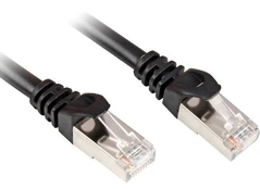 Laidas Sharkoon Cat.6 SFTP Network Cable RJ-45, RJ-45, 5 m, juoda kaina