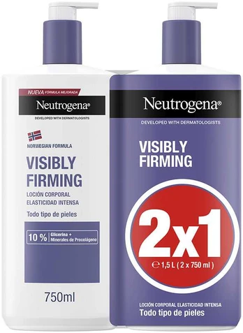 Neutrogena VISIBLY FIRMING intense elasticity lotion pack 2 x 750 ml