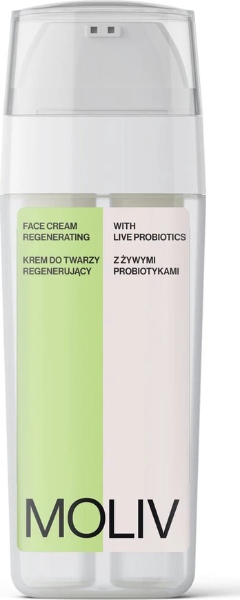 Veido kremas Moliv Regenerating, 30 ml
