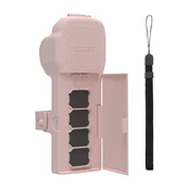 Sunnylife protective case with strap and lanyard for Osmo Pocket 3 (pink) kaina