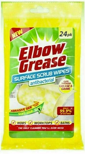 Elbow Grease šveičiamosios šluostės, 24 vnt