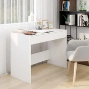 Rašomasis stalas, baltos spalvos, 101x50x76,5cm, MDP kaina
