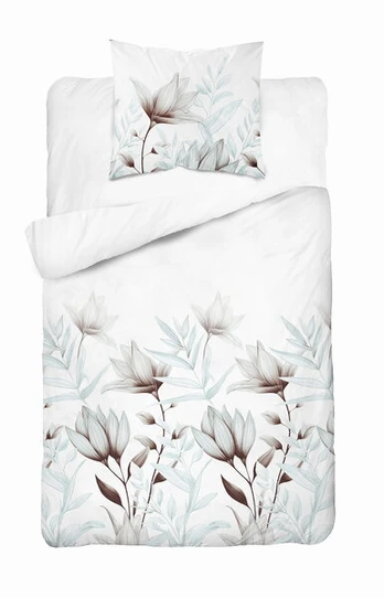 Patalynė Satinas 140x200 Blossoms light mint