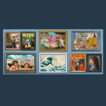 Uft Puzzle 9000 Classic Art Collection dėlionė