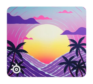 Kilimėlis SteelSeries QcK L Neon Sunset