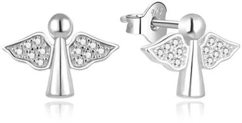 Beneto Gentle sidabrinis earrings Angels AGUP2411L