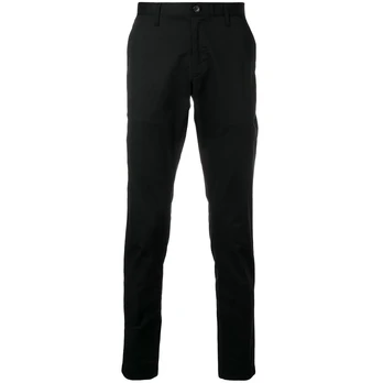 Kelnės vyrams, Juoda, Skinny wash plain chino