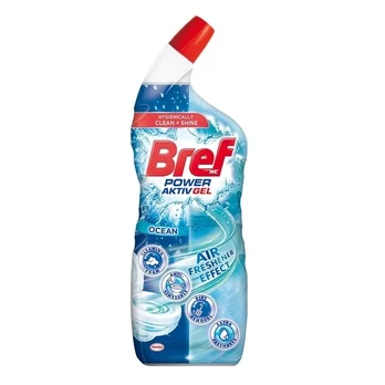Tualeto valiklis BREF POWER ACTIVE GEL OCEAN, 750 ml