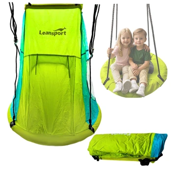 Lean Sport Swing Tent Stork's Nest Žalias 110-120CM