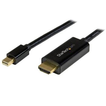 StarTech.com MDP2HDMM3MB vaizdo kabelio adapteris 3 m Mini DisplayPort HDMI Juoda