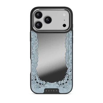Looking Glass - iPhone 17 Pro Max Case, Elite Mirror Dark (MagSafe) / Silver