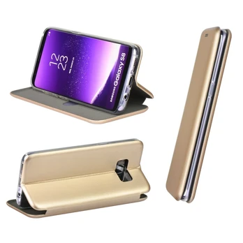 Dėklas Book Elegance Xiaomi Redmi Note 12 5G/Poco X5 5G auksinis