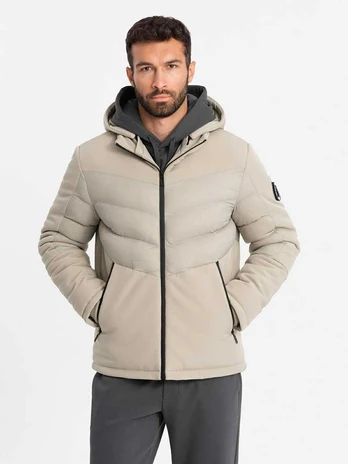 men's jacket beige