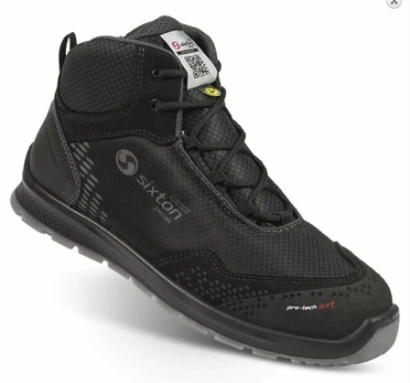 Apsauginiai batai Skipper Auckland High, juoda S3 ESD SRC 47, Sixton Peak