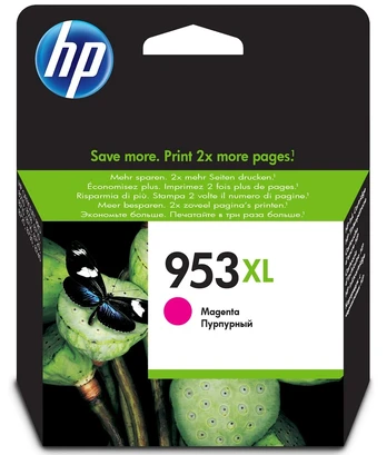 HP 953XL Originalus Rausvai raudona