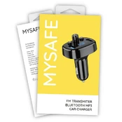 FM-moduliatorius MySafe FM Bluetooth Transmitter, 12 - 24 V kaina