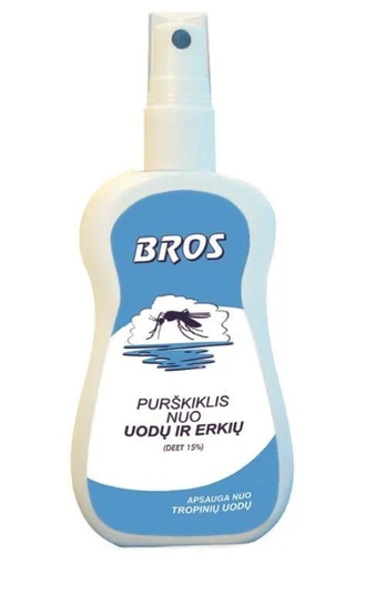 Skystis nuo uodų ir erkių BROS, 100 ml