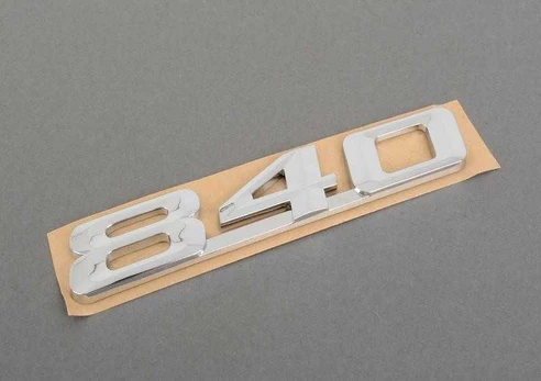 BMW E31 emblema, priklijuota gale Originali 51148152860